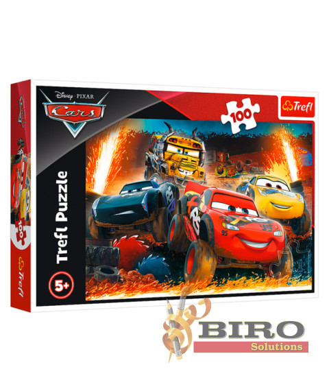 TF Puzzle - "100" - "Extreme race / Disney Cars 3"